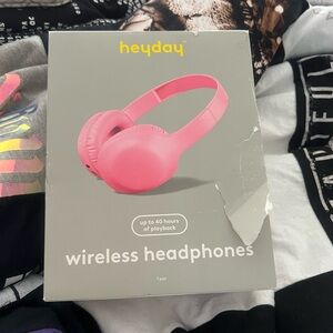 Heyday PINK Wireless Headphones